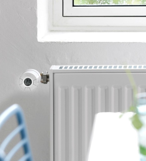 Danfoss: Die Steuerung ­aller Living-ConnectThermostate kann drahtlos über Danfoss Link vorgenommen werden.