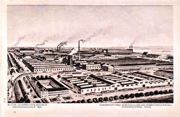 Historische Ansicht des KSB-Werks in Frankenthal um 1917. (Quelle: KSB) - © KSB
