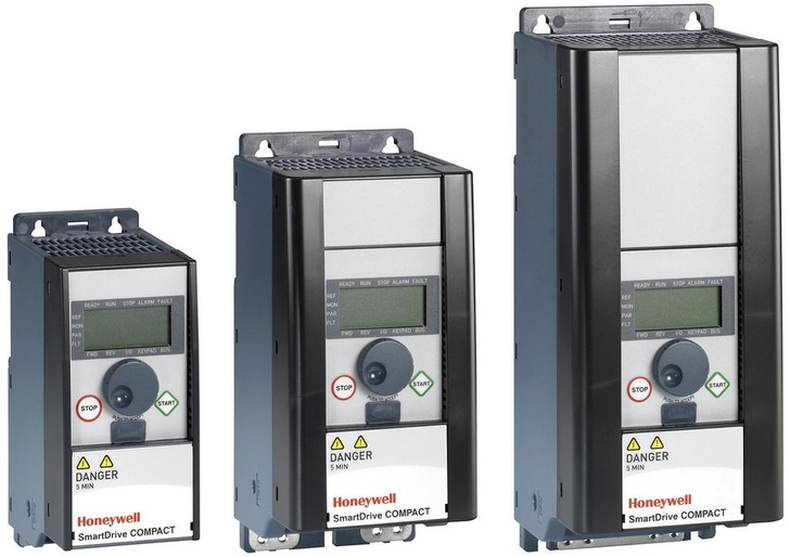 Honeywell: Frequenzumrichter SmartDrive Compact für Industrie- und HLK-Anwendungen.