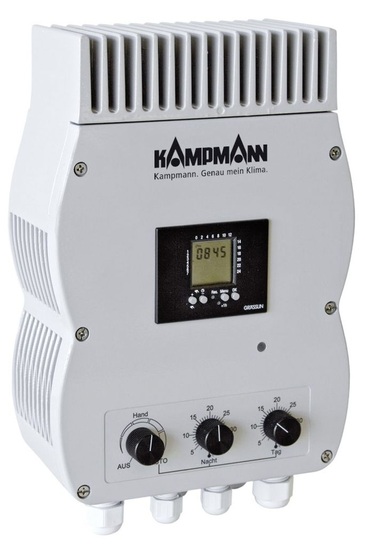 Kampmann: Elektro­nische Kompaktsteuerung für Lufterhitzer. - © Kampmann
