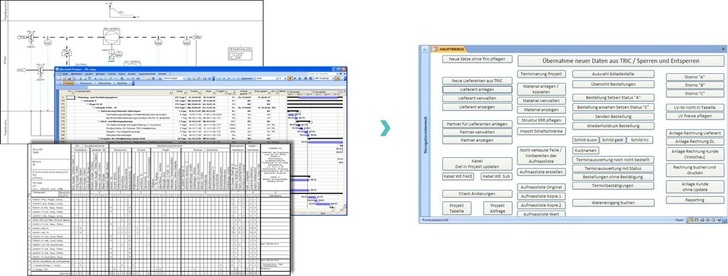 Mervisoft: Mit Triclog wird die MSR-Planungssoftware Tric um ein leistungsstarkes Add-on für die Projektabwicklung erweitert. - © Mervisoft
