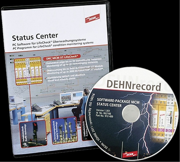 Dehn: PC-Software für LifeCheck-Überwachungssysteme.