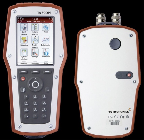 TA Heimeier: TA-Scope und Dp-Sensor.