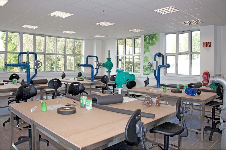 Der Seminarraum im neuen Armacell- Training-Center in Münster.