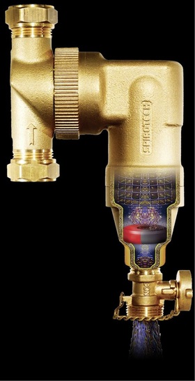 Spirotech: Schlammabscheider SpiroTrap MB2.