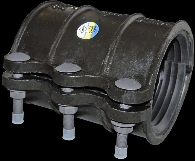 Melcher+Frenzen: RohrbruchDichtungsschellen bis DN 1200.