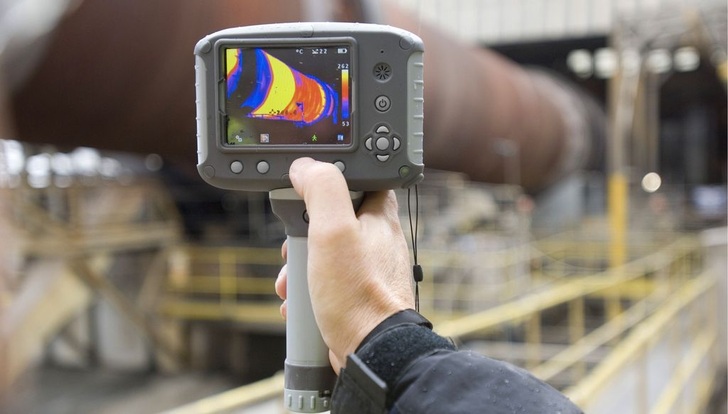 Abb. 1 Zu einem wirkungsvollen Kontroll-, Instandhaltungs- und Analysewerkzeug wird eine Thermografie-Kamera…