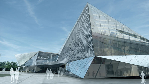 In London entsteht derzeit “The Crystal“, das Wissens- und Dialogzentrum zur Stadtentwicklung von Siemens. (Quelle: Siemens) - © Siemens
