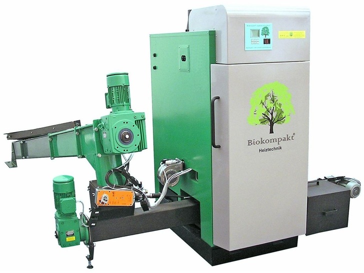 Biokompakt: Die Biomasse­brenner AWK/ECO lassen sich mit einer Vielzahl von Pflanzenrohstoffen beschicken. - © Biokompakt
