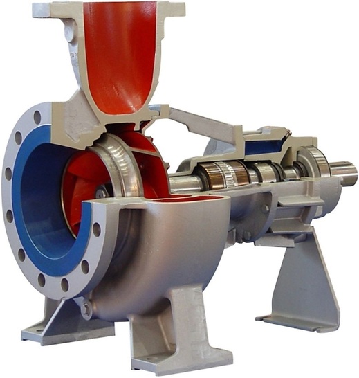 Allweiler: Allheat 1000 mit einer max. Förder­menge von 1450 m3/h.