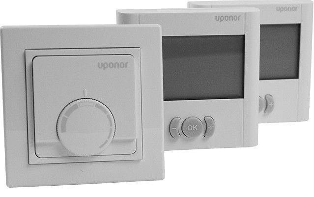 Uponor: Einzelraumregelungen T-36 und T-38. - © Uponor
