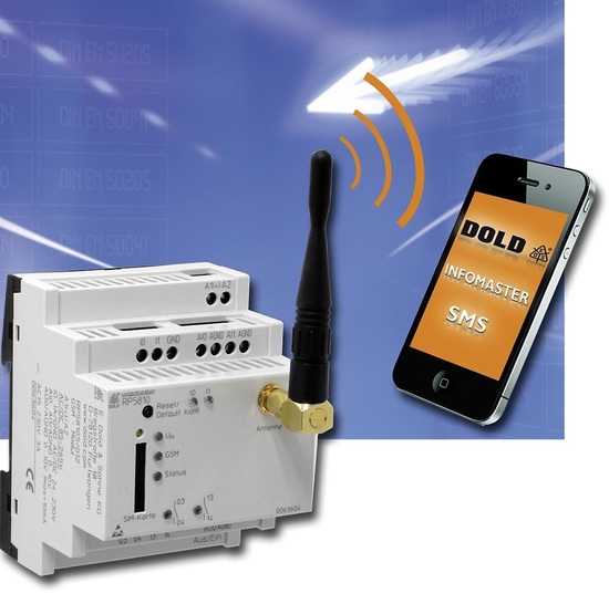 Dold: Infomaster SMS mit GSM-Quadband-Modem.