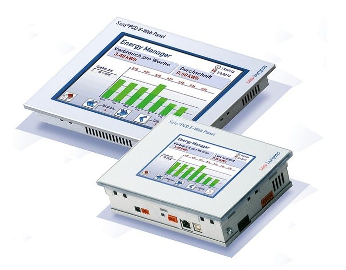 Saia-Burgess Controls: Bedienpanel der Abrechnungs- und Monitoringlösung S-Energy. - © Saia-Burgess Controls
