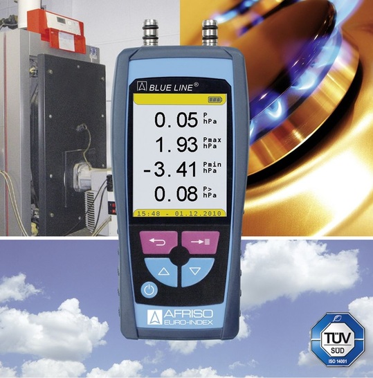 Afriso-Euro-Index: Handmessgerät S4600 für Unter-, Über- und Differenzdrücke gasförmiger Medien.