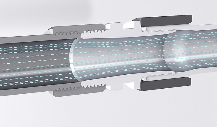 Rehau: Rautitan-SX-Fitting.