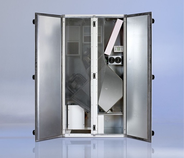 Wolf: Anschlussfertiges Comfort-GroßraumLüftungsgerät (CGL).