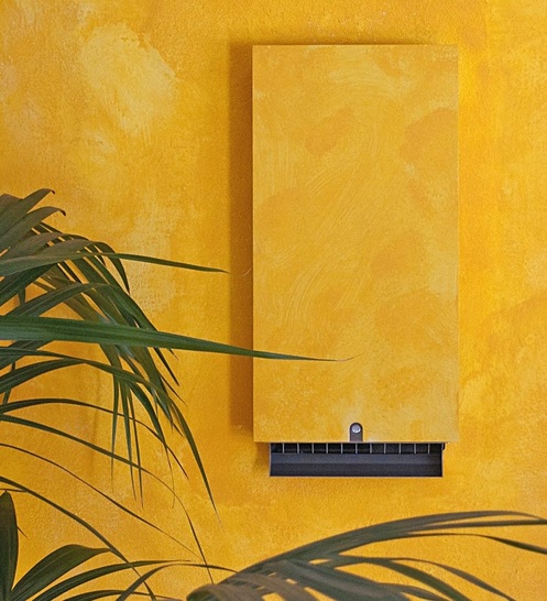 bluMartin: Frischluftsystem freeAir mit gestalteter Abdeckung.