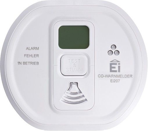 Ei Electronics: KohlenmonoxidWarnmelder Ei207D_208D mit Display. - © Ei Electronics
