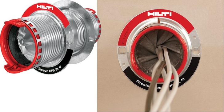 Hilti: Brandschutzhülse CFS-SL.