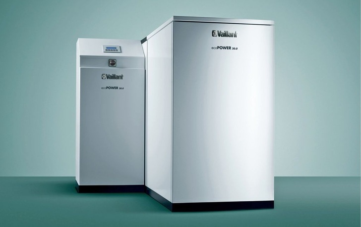 Vaillant: Das BHKW ecopower 20.0 moduliert zwischen 20 und 7 kWel.