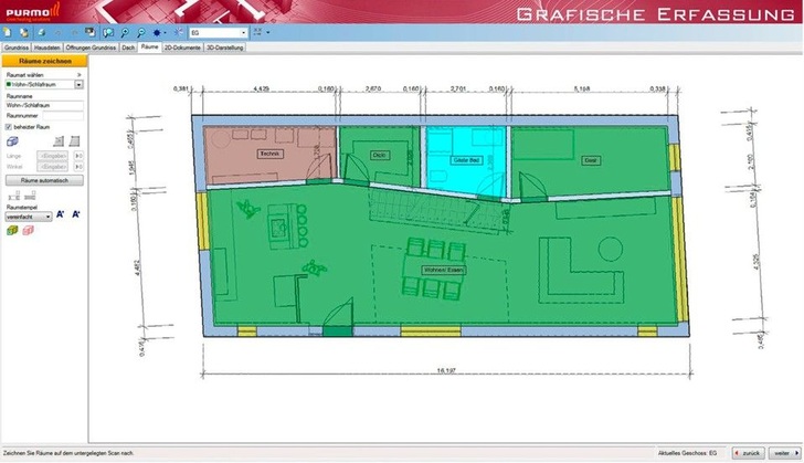 Purmo-Schnellauslegung zur tabellarisch und zeichnerischen ­Planung von Heizkörpern und Flächenheizungen.