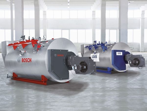 Bosch Thermotechnik stellt sein Großanlagen-Geschäft mit Industriekesseln, Komplett-BHKW und ORC-Systemen bis Juli 2012 sukzessive weltweit auf die Marke Bosch um. (Quelle: Bosch)