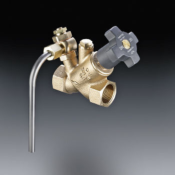 Oventrop: Aquastrom KFR-Ventil mit Probennahmeventil Aquastrom P.