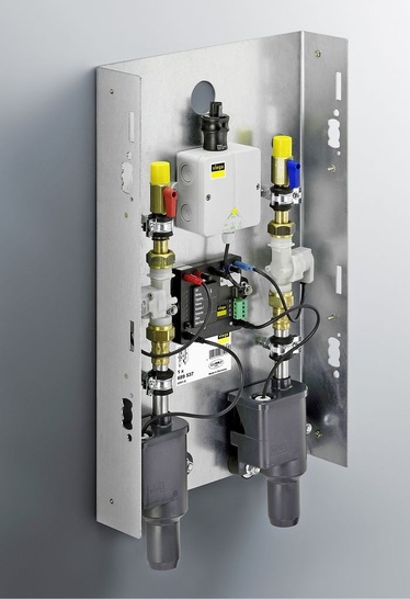 Viega: die Spülstation simuliert den bestimmungsgemäßen Betrieb nach VDI 6023.