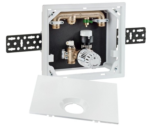 TA Heimeier: Fußbodenheizungsregelung Multibox 4. - © TA Heimeier
 TA Heimeier: Fußbodenheizungsregelung Multibox 4.