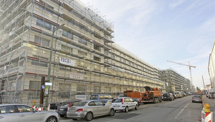 Abb. 1 Großbauprojekt WelfenHöfe: 2012 wird das neue Stadtquartier in der Oberen Au in München fertiggestellt.