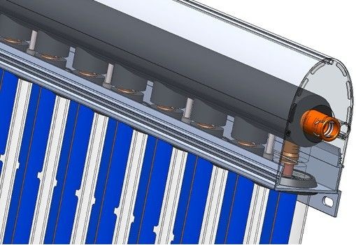 s-power: DF-Vakuumröhrenkollektor.