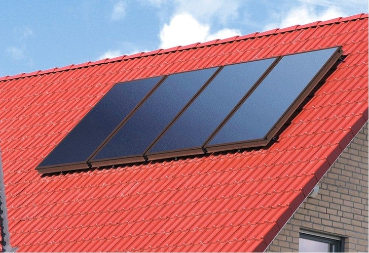 Remko: Kollektoren des Sets RSK 25-10.