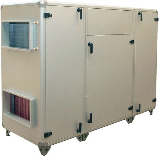 Systemair: Lüftungsgerät Topvex SC mit Gegenstrom-Wärmeübertrager. - © Systemair
