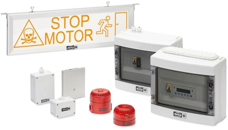 Helios: GaswarnanlagenKomplettsysteme für Parkgaragen.