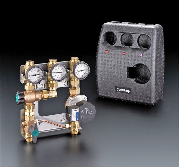 Oventrop: Zirkulationsstation Regucirc M. - © Oventrop
 Oventrop: Zirkulationsstation Regucirc M.