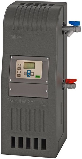 Reflex: Entgasungs- und Nachspeisegerät servitec 25. - © Reflex
 Reflex: Entgasungs- und Nachspeisegerät servitec 25.