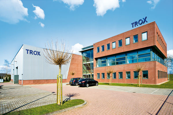 Das neue Bürogebäude der Trox Nederland B.V. in Spijk.