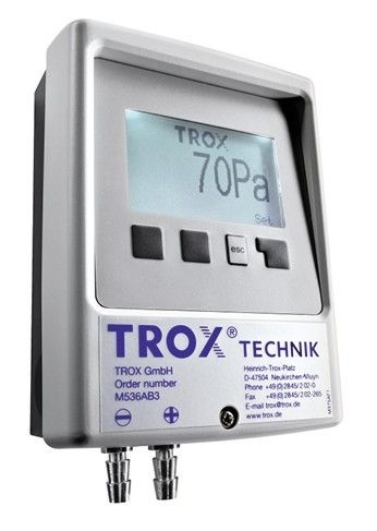 Digitale Druckwächter Trox DPC. - © Trox
