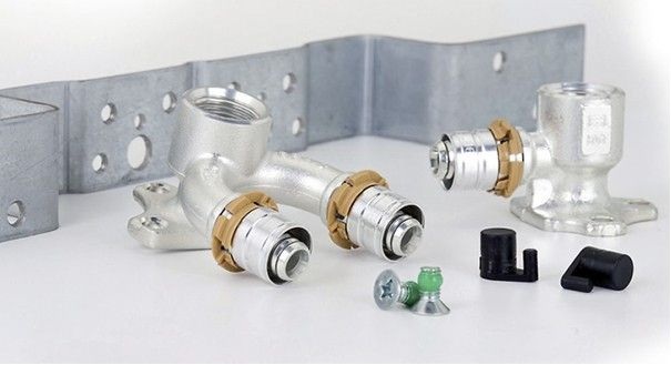 Uponor: Neue Wandanschlüsse ­vereinfachen die Installation.