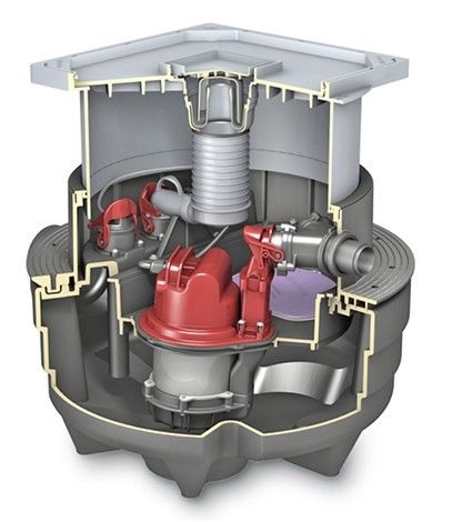 Kessel: Fäkalienhebeanlage Aqualift F Compact. - © Kessel
