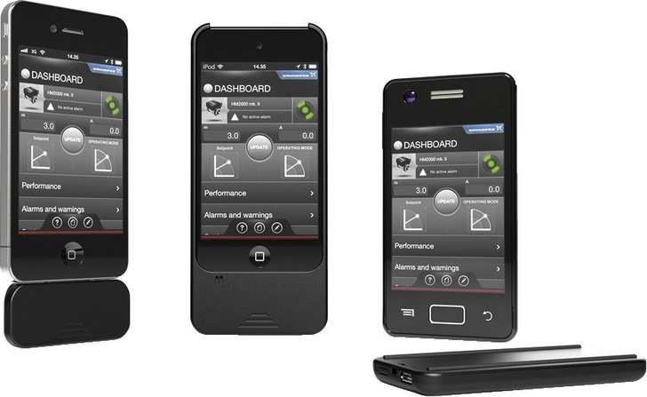 Diagnose- und Parametrierlösung Grundfos GO.