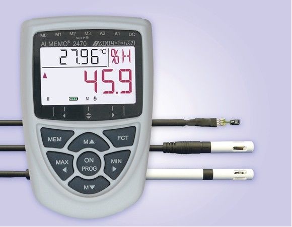 Ahlborn: Messgerät der Serie Almemo 2470 für digitale Sensoren.
