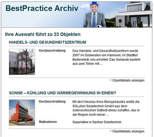 BestPractice-Archiv der Kampagne „Klima sucht Schutz“. - © co2online
