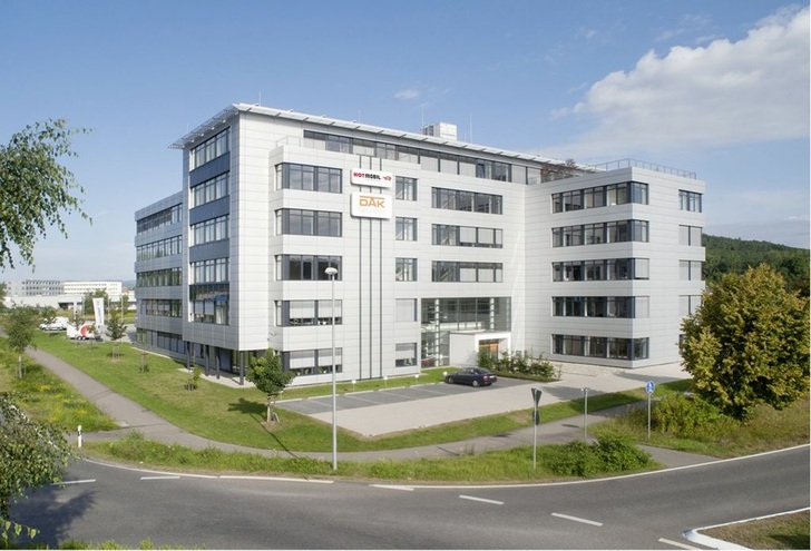 Der neue Sitz der Hotmobil-Zentrale im Industriepark 322 in Gottmadingen.