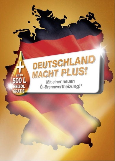 Über die Neuauflage von „Deutschland macht Plus“ können Modernisierer bis Ende 2013 eine Heizöl-Prämie für ihre neue Öl-Brennwert­heizung erhalten. - © IWO
