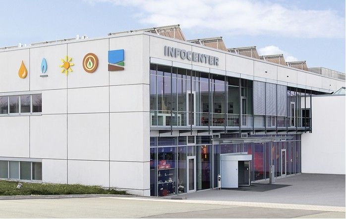 Infocenter der Viessmann Akademie am Unternehmensstammsitz in Allendorf (Eder).