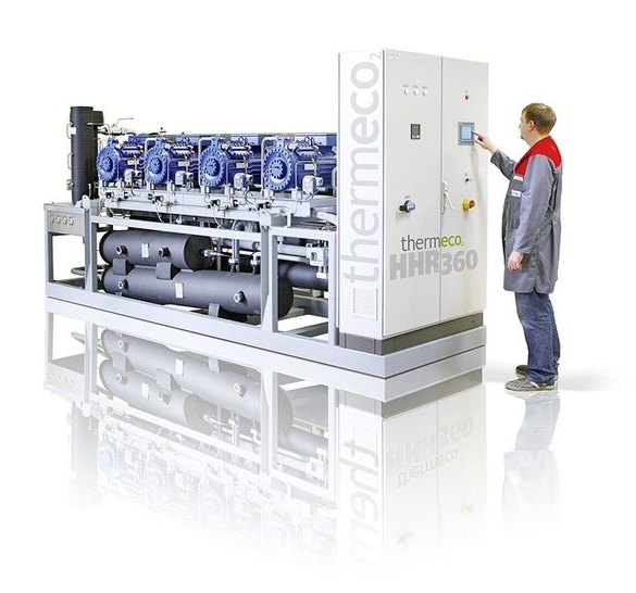 Hochtemperaturwärmepumpe thermeco2 HHR360.