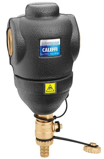 Caleffi: Dirtmag-Schlammabscheider.