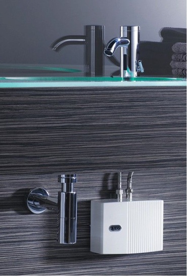 AEG Haustechnik: Elektronischer KleinDurchlauferhitzer MTE.