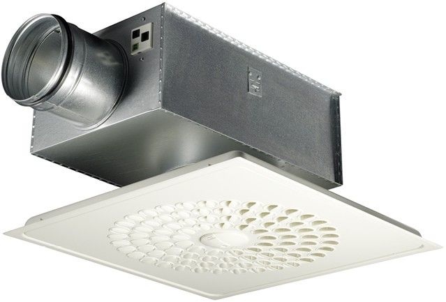 Swegon: Luftauslass Adapt Colibri mit motorisiertem Volumenstromregler.